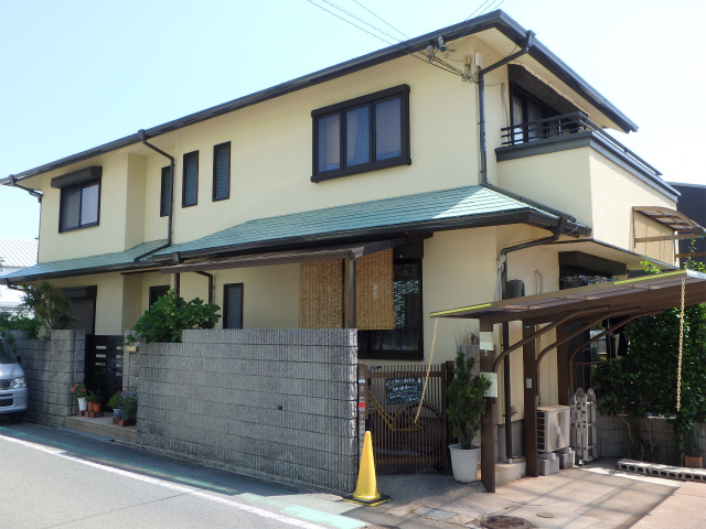 堺市にて築20年 ハウスメーカー建 外壁・屋根塗装