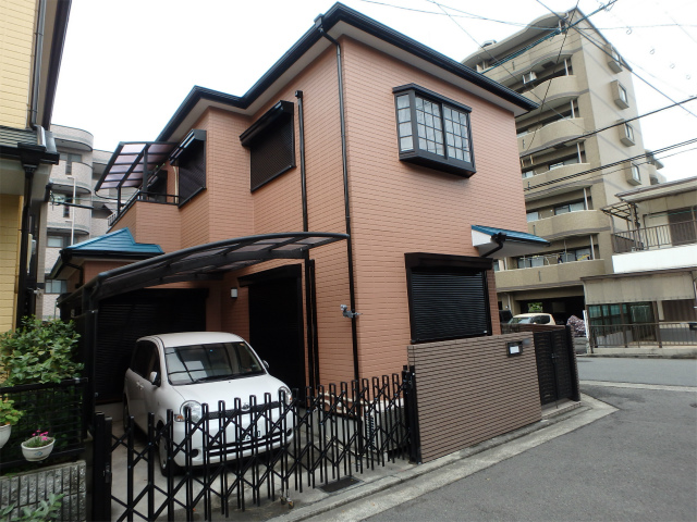 堺市西区にて住宅の塗り替え（外壁と屋根の遮熱塗装）で満足のお声