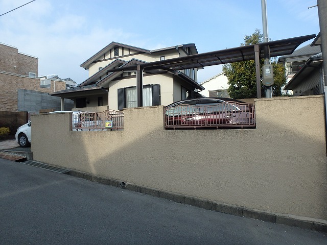 羽曳野市にて三井ホームの建物の現場調査に伺いました