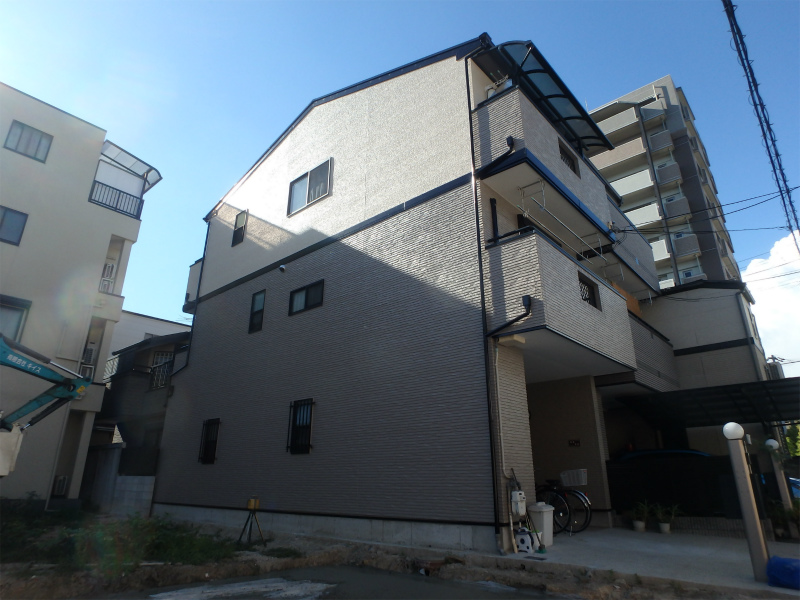 阿倍野区にてサイディングの外壁と屋根塗装でお喜びの声（紹介）